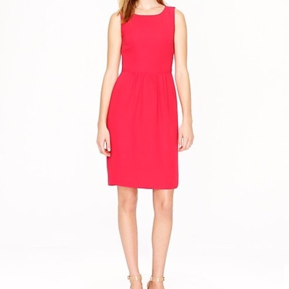 J. Crew Dresses & Skirts - J. Crew factory Sheath Dress in Neon Rose Sz 00